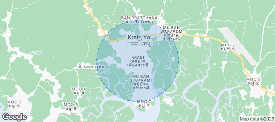 Sai Thai Airbnb map
